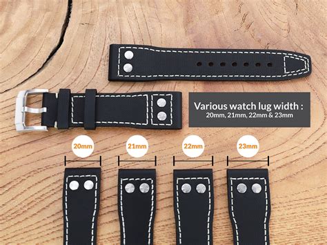 types of watch strap fittings.